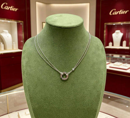 Cartier set* 💕
Necklace 
Bracelet 
Master quality 💐

*80* AED normal box 📦

Zain48
♥️♥️♥️