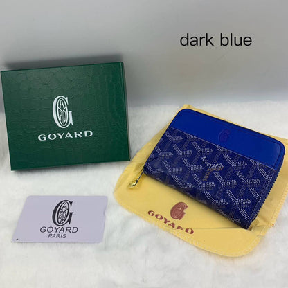 GOYEARD SMALL ZIPPER WALLET 
30 dhs✅

Zain40
♥️♥️♥️