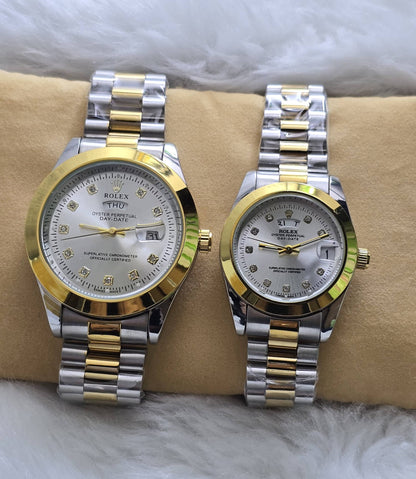 Rolex couple set
105 dhs❣️
*Battery*

Zain29
♥️♥️♥️