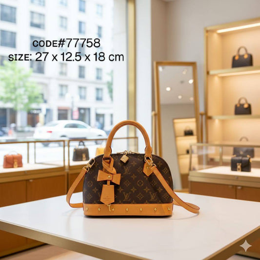 LV
ᴀʟᴍᴀ ᴍᴏɴᴏɢʀᴀᴍ
ᴡɪᴛʜ ᴍᴜʀᴀᴋᴀᴍɪ ᴄʜᴀɪɴ
ɪᴛ ʜᴀs ʟᴏɴɢ ʙᴇʟᴛ sᴛʀᴀᴘ
sɪᴢᴇ : 26 cm

70 dhs🪙🌺

Zain31
♥️