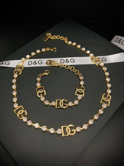 D&G Set 
120 dhs🪙🖤
Necklace Bracelet 

Zain89
♥️♥️♥️