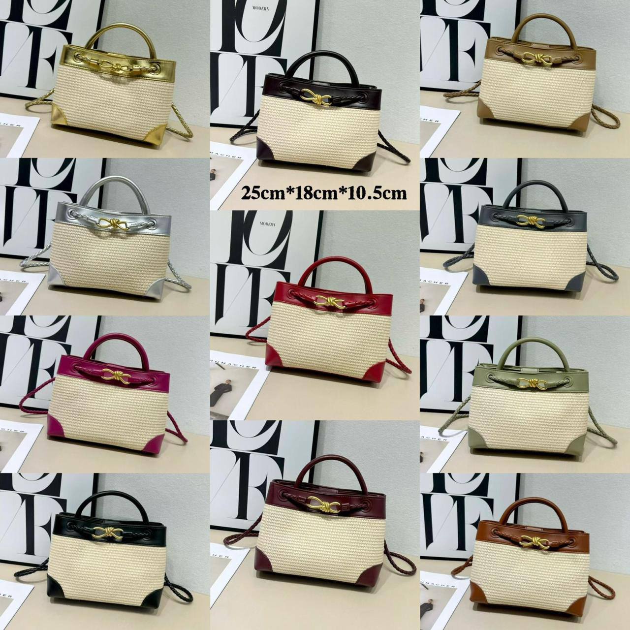 Bottega
25 * 18 * 10 cm
115 dhs👑

Zain17
Zain279
♥️♥️♥️
