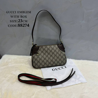 Gucci ᴏᴘʜɪᴅɪᴀ ᴇᴍʙʟᴇᴍ
Sʜᴏᴜʟᴅᴇʀ/ʀᴇᴍᴏᴠᴀʙʟᴇ sᴛʀᴀᴘ
ᴡɪᴛʜ ʙᴏx
🎁🎁🎁

ʟᴇᴀᴛʜᴇʀ
sɪᴢᴇ:𝟐𝟑ᴄᴍ
115 dhs✅

Zain56
♥️♥️♥️