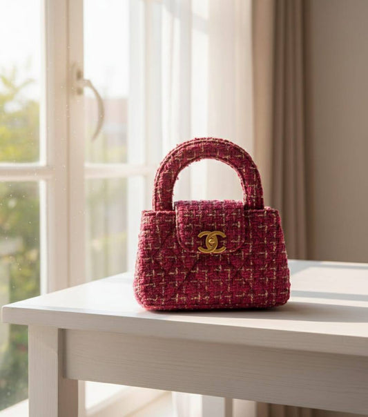 CHANEL ᴋᴇʟʟʏ
ᴛᴡᴇᴇᴅs ᴍᴀᴛᴇʀɪᴀʟ
ɢᴏʟᴅ ʜᴀʀᴅᴡᴀʀᴇ
ᴡɪᴛʜ ʟᴏɴɢ ᴄʜᴀɪɴ ʟᴇᴀᴛʜᴇʀ
sɪᴢᴇ : 19 cm
ᴡɪᴛʜ BOX
🎁🎁🎁

90 dhs🪙🌺

Zain31
♥️♥️♥️