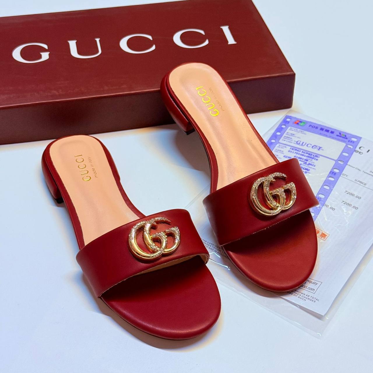 GUCCI SLIPPER
GOOD QUALITY
95 DHS✅
Size 36 TO 41

Zain40
♥️♥️♥️