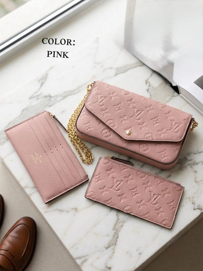 LV
ᴘᴏᴄʜᴇᴛᴛᴇ ғᴇʟɪᴄɪᴇ
ɢᴏʟᴅ ʜᴀʀᴅᴡᴀʀᴇ
ᴡɪᴛʜʙᴏx
ʟᴇᴀᴛʜᴇʀ/ɢᴀᴍᴏsᴀ
sɪᴢᴇ:2𝟎ᴄᴍ
85 dhs✅

Zain56
♥️♥️♥️
