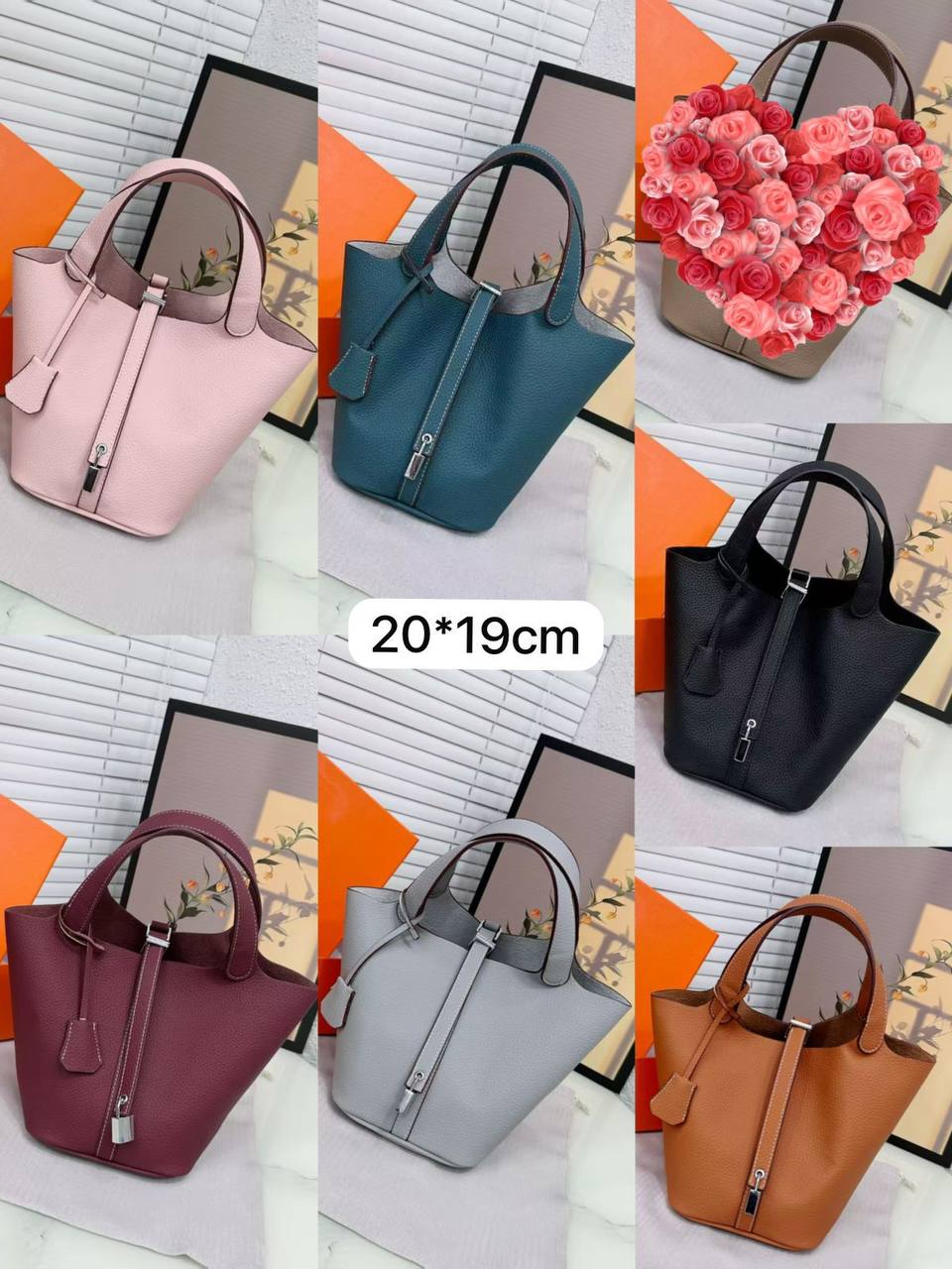 ❤️ Hermes Picotin
1️⃣ First quality +🎁
Size: 20 *19 *15 cm
90 dhs👑
with box 🎁

Zain115
♥️♥️♥️