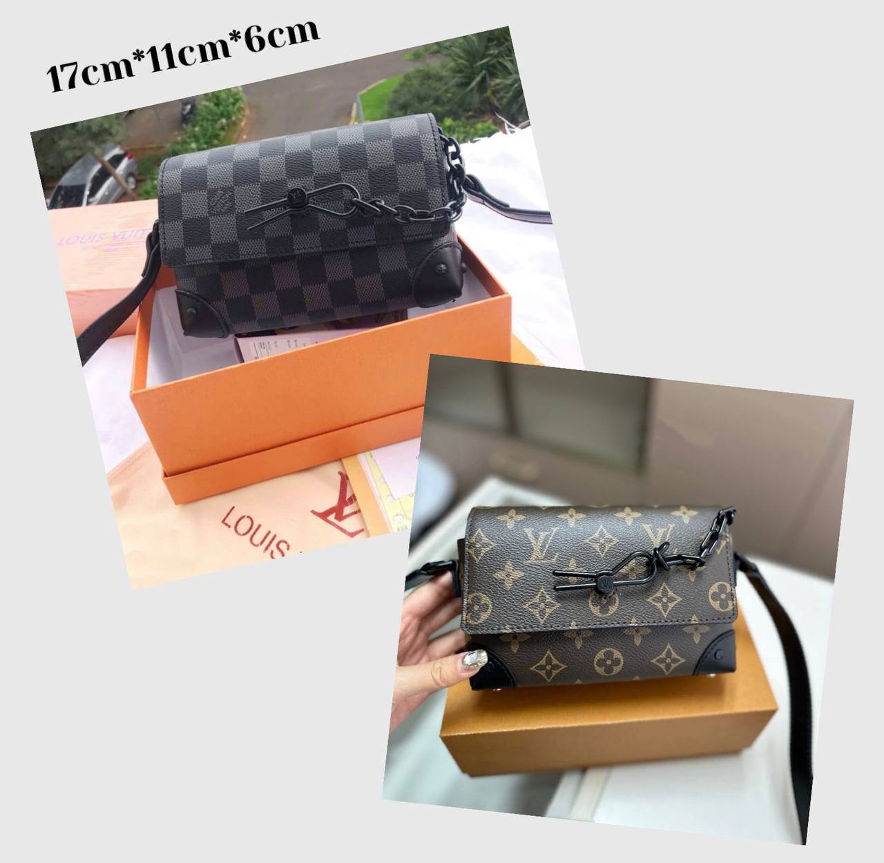 LOUIS VUITTON ,

all are very good quality 

100 dhs🇦🇪🇦🇪

Zain295
♥️♥️♥️