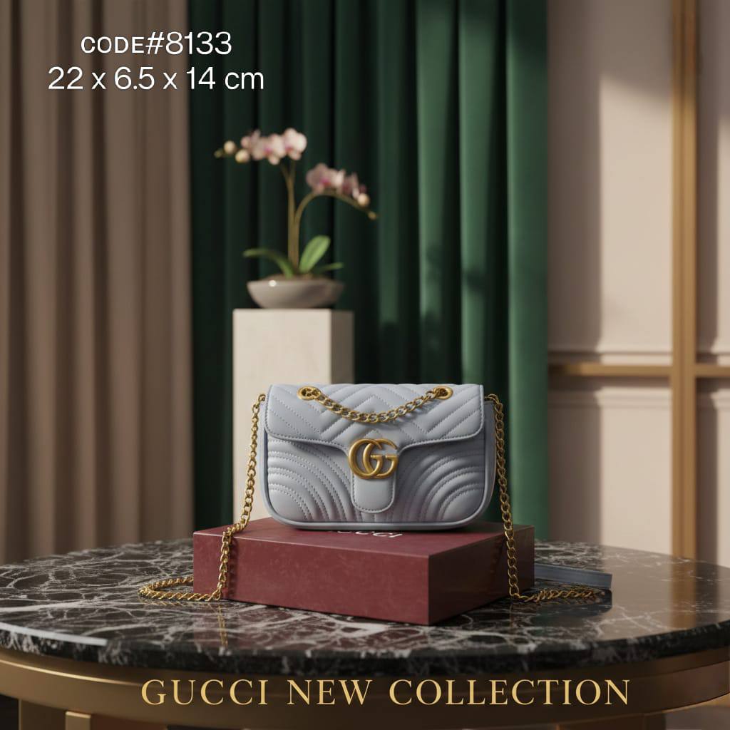 GUCCI  ɢɢ ᴍᴀʀᴍᴏɴᴛ
ғʟᴀᴘ ʟᴏᴄᴋ ʙᴏᴛᴛᴏɴ ʙᴀɢ
ᴍᴀᴛᴇʟᴀssᴇ́ ᴄʜᴇᴠʀᴏɴ ʟᴇᴀᴛʜᴇʀ
ɢᴏʟᴅ ᴄʜᴀɪɴ ʙᴇʟᴛ sᴛʀᴀᴘ
sɪᴢᴇ : 22 cm
ᴡɪᴛʜ BOX
🎁🎁🎁

70 dhs❣️

Zain31
♥️♥️♥️