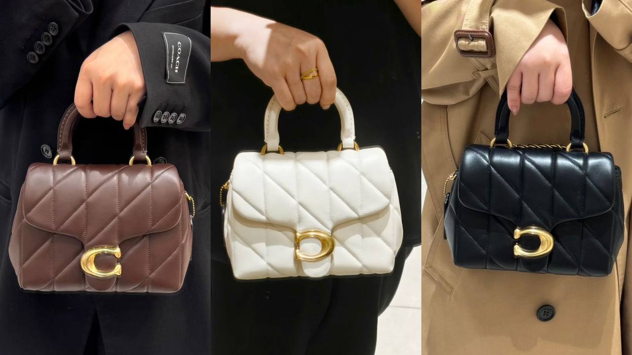 New model,
coach good quality, 
comes with box, 
🎁🎁🎁

size...20 * 16 cm 
95 dhs🪙🌨️

Zain12
♥️♥️♥️