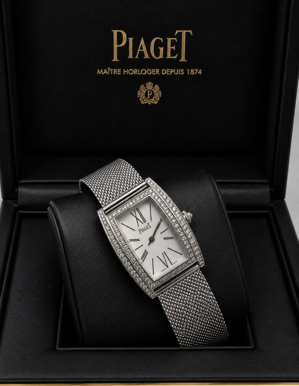 Piaget watch for ladies good quality 
260 dhs✅

Zain59
♥️♥️♥️