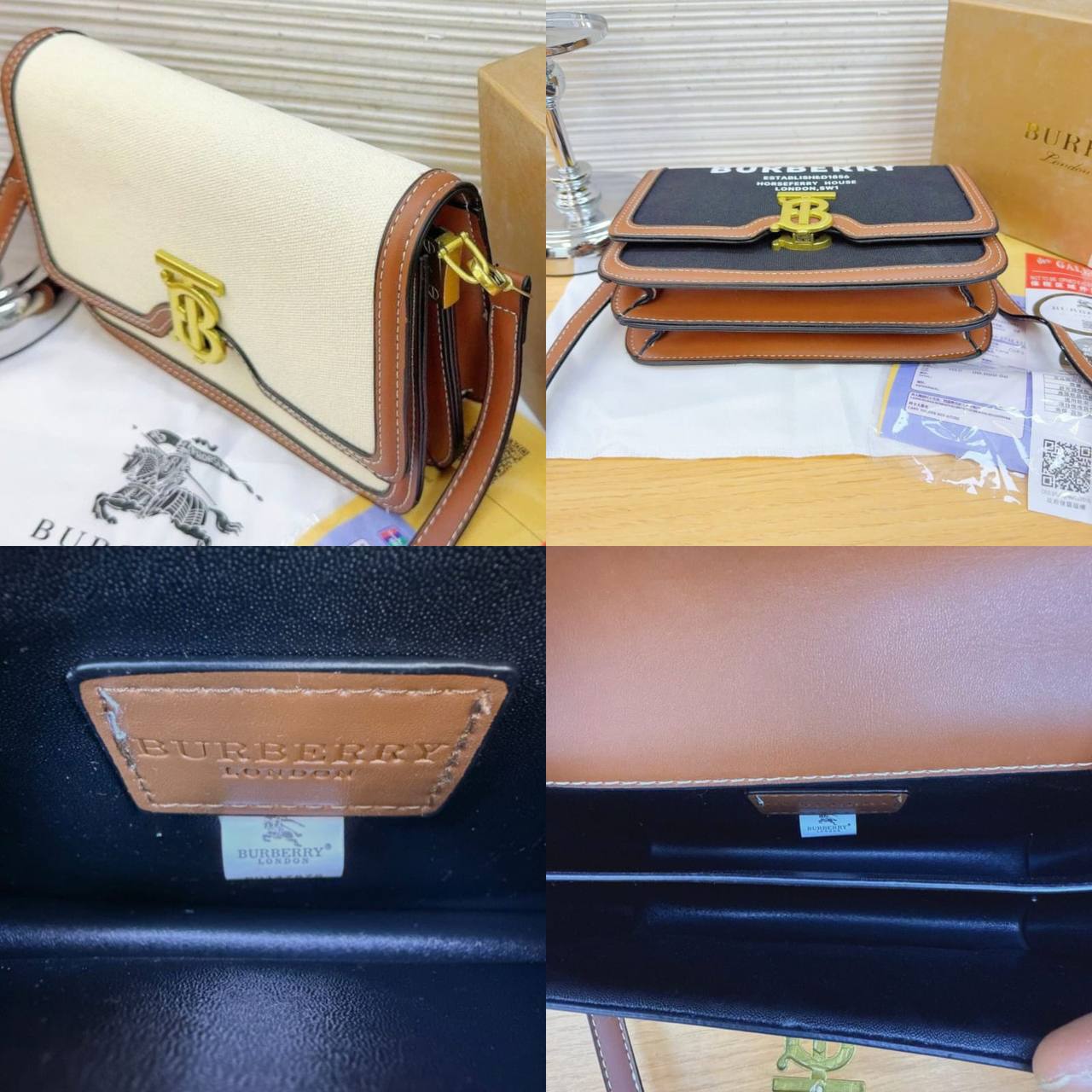 BURBERRY ᴛʙ ʟᴏɢᴏ ғʟᴀᴘ
ʙɪᴄᴏʟᴏʀ ᴄᴀɴᴠᴀs sɪɢɴᴀᴛᴜʀᴇ
ᴡɪᴛʜ ʟᴏɴɢ ʙᴇʟᴛ sᴛʀᴀᴘ
sɪᴢᴇ : 22 cm
ᴡɪᴛʜ BOX
🎁🎁🎁

75 dhs✅

Zain31
♥️♥️♥️