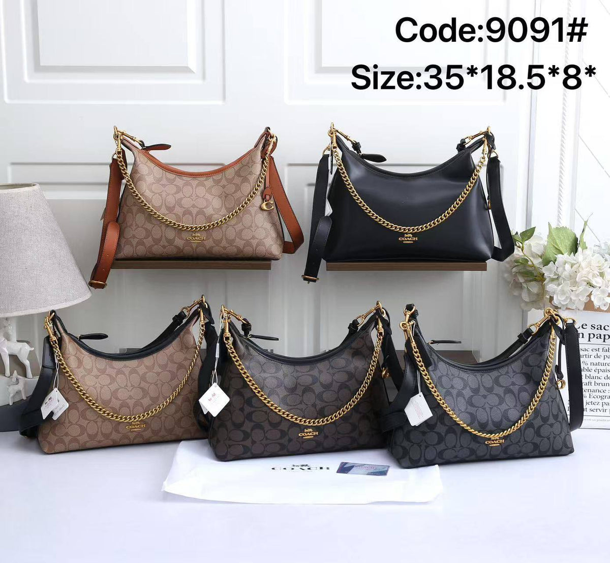 COACH 

RESTOCK  

HIGH QUALITY  
115 dhs🇦🇪🇦🇪

Zain39
♥️♥️♥️