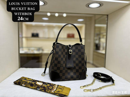 LV ʙᴜᴄᴋᴇᴛ 
ᴄᴏᴍᴘᴀʀᴛᴍᴇɴᴛ/ʟᴏɴɢ sᴛʀᴀᴘ
ᴡɪᴛʜʙᴏx🎁🎁🎁
ʟᴇᴀᴛʜᴇʀ 
sɪᴢᴇ:𝟐𝟒ᴄᴍ
110 dhs🇦🇪

Zain56
♥️♥️♥️