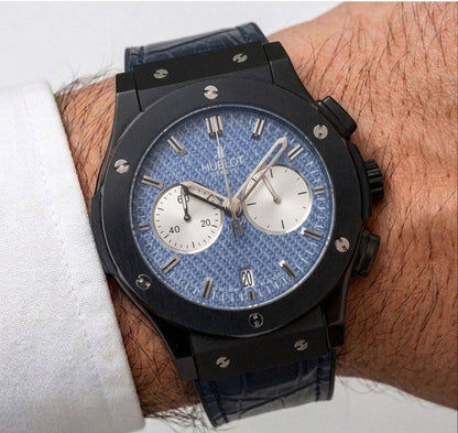 Hublot watch 
for men 
good quality 
180 dhs✅

Zain59
♥️♥️♥️