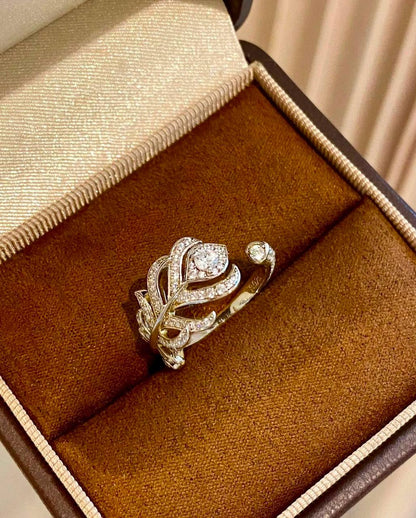 Nouchroon Ring 💍* 
Master quality 
Adjustable 

*45* AED normal box 📦

Zain48
♥️♥️♥️