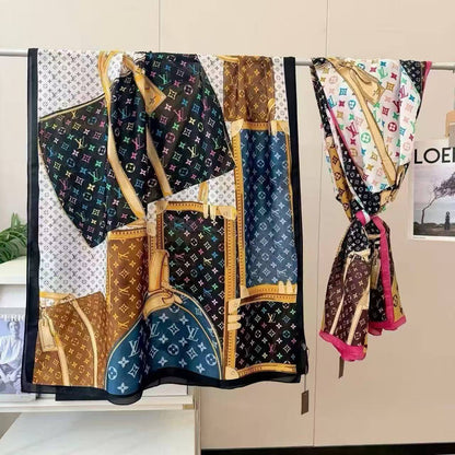 Silk scarf 

40 dhs🇦🇪  
no box

60 dhs🇦🇪 with box

Zain93
♥️♥️♥️