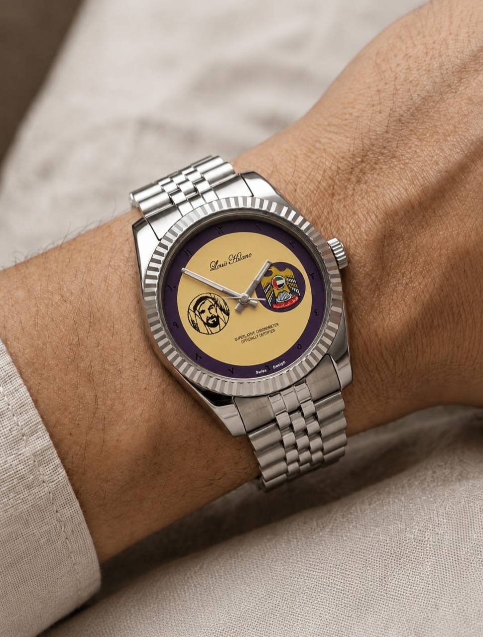 Louis Hilano watch for men good quality
260 dhs🇦🇪🇦🇪

Zain59
♥️♥️♥️
