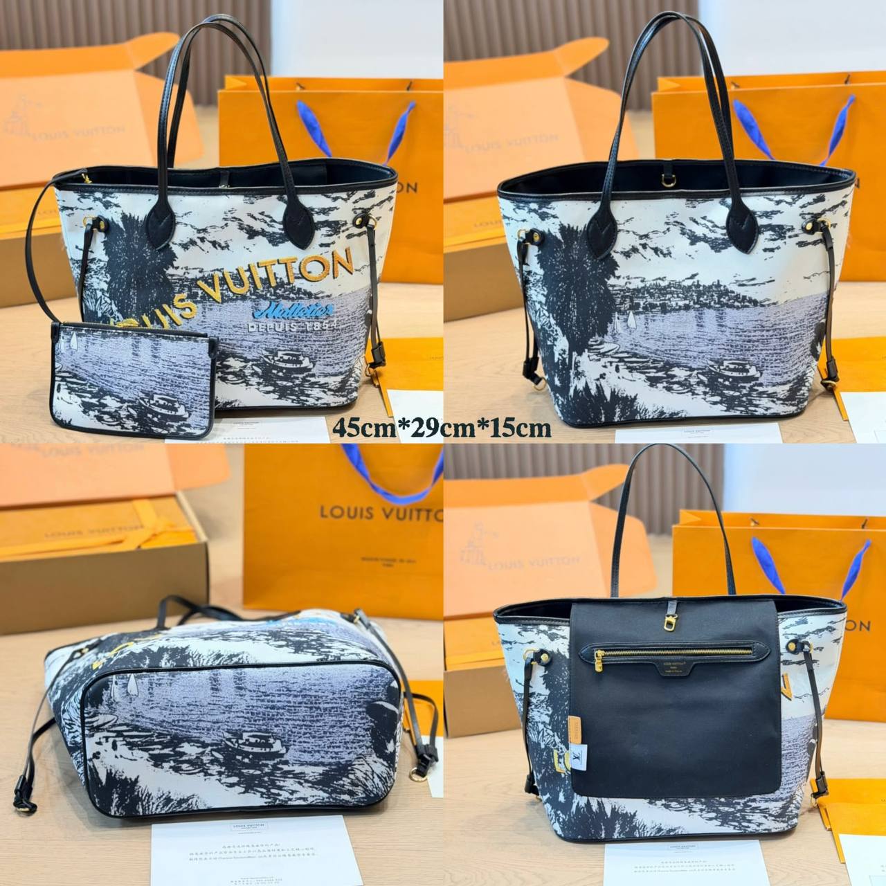 LOUIS VUITTON 

NEVERFULL 

NEW DESIGN 

MASTER QUALITY 

210 DHS🇦🇪🇦🇪🇦🇪
Zain295
♥️♥️♥️
