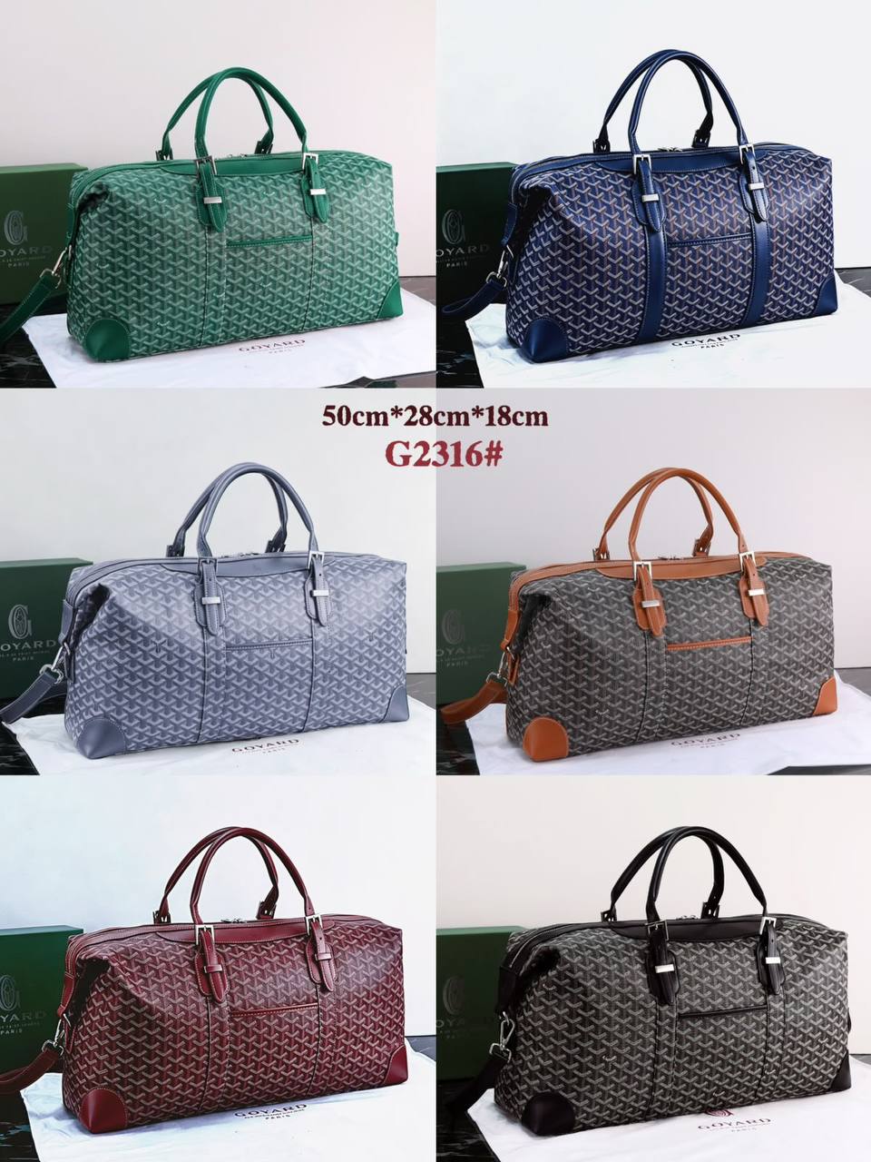 GOYARD TRAVELLING BAG 
COPY ONE 
190 dhs🇦🇪🇦🇪

Zain195
♥️♥️♥️