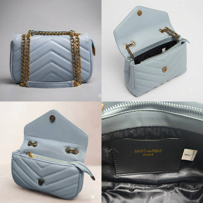 YSL
ʟᴏᴜʟᴏᴜ sʜᴏᴜʟᴅᴇʀ ʙᴀɢ
ɪɴ ʙʀᴏɴᴢᴇ ɢᴏʟᴅ ᴛᴏɴᴇᴅ
ʜᴀʀᴅᴡᴀʀᴇ ɪɴ sɪɢɴᴀᴛᴜʀᴇ ʟᴏɢᴏ
sᴏғᴛ ʟᴀᴍʙsᴋɪɴ ʟᴇᴀᴛʜᴇʀ ᴍᴀᴛᴇʀɪᴀʟ
sɪᴢᴇ: 25 cm
ᴡɪᴛʜ BOX

90 dhs🇦🇪🇦🇪

Zain31
♥️♥️♥️
