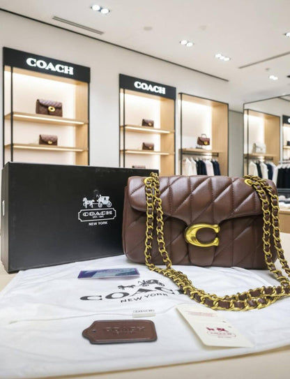 Coach
115 dhs💛
with box
SIZE:26*8*14

Zain07
♥️♥️♥️