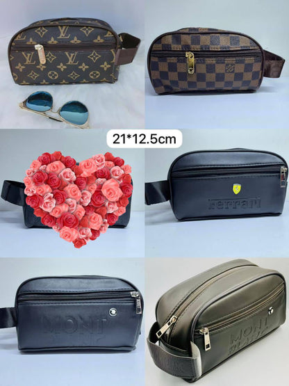 🎉 Man hand bag🎊
Good quality
Size : 21  * 12.5 cm
25 dhs✅

Zain115
♥️♥️♥️