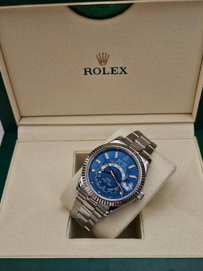 *♛ROLEX♛*
Rolex
ROLEX SKY DWELLER (*DIW*)
Swiss Movement🇨🇭
Water Resistant 💧
Sapphire Crystal 
Super Master Quality 
With Original Box 📦🛍️
For Price 👇 WhatsApp✅
0568585901 
0507557372
0552275751 Owner Zain 👌

Zain282
♥️♥️♥️