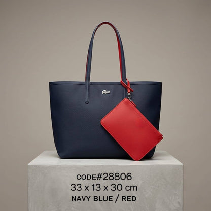 Lacoste  ʀᴇᴠᴇʀsɪʙʟᴇ
ᴛᴏᴛᴇʙᴀɢ 2 ᴄᴏʟᴏʀs
ɢʀᴀɪɴᴇᴅ ᴛᴇxᴛᴜʀᴇ ᴍᴀᴛᴇʀɪᴀʟ
ᴅᴇᴛᴀᴄʜᴀʙʟᴇ ᴡʀɪsᴛʟᴇᴛ ᴘᴏᴜᴄʜ
sɪʟᴠᴇʀ ʜᴀʀᴅᴡᴀʀᴇ
sɪᴢᴇ : 33 cm

75 dhs💓

Zain31
♥️♥️♥️