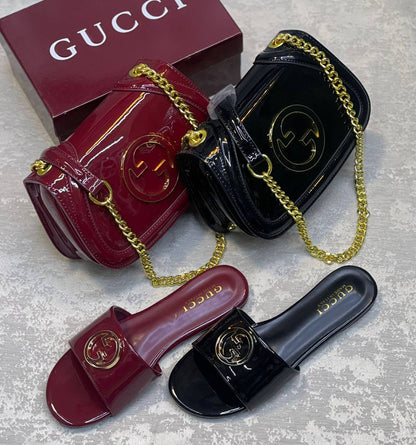 Gucci Set
170 dhs💓
Slipper Size 36-41

Zain175
♥️♥️♥️