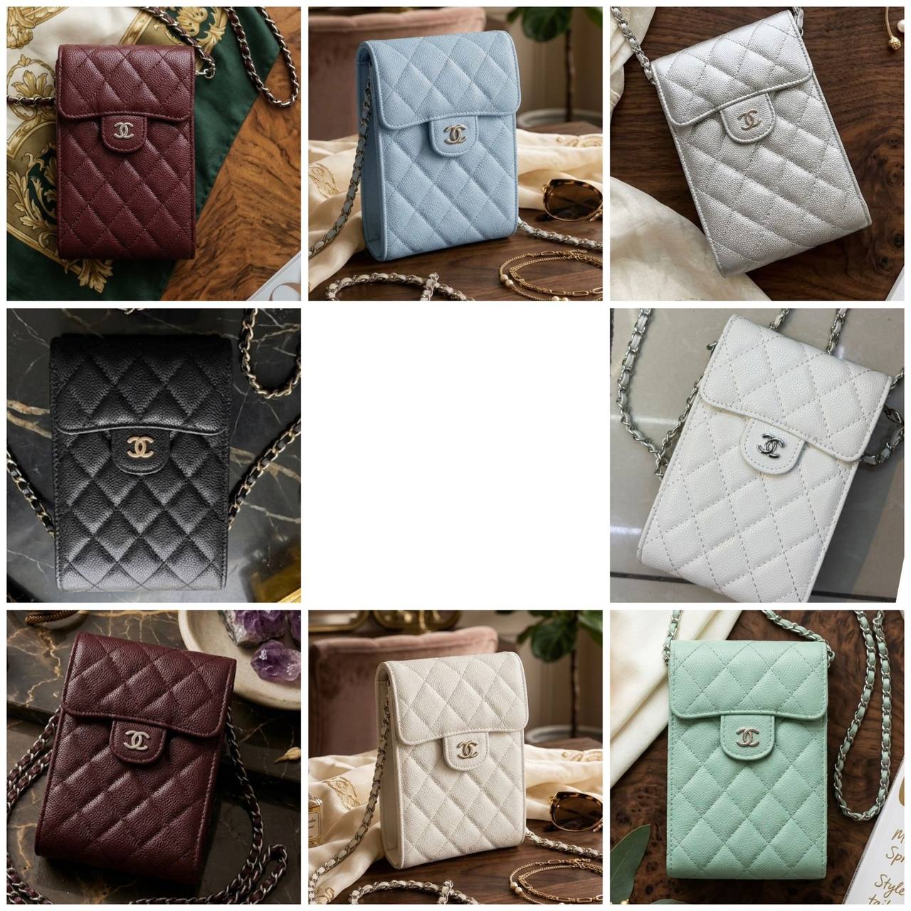 Chanel
phone Bag

with box🎁🎁🎁

75 dhs✅

Zain90
♥️♥️♥️