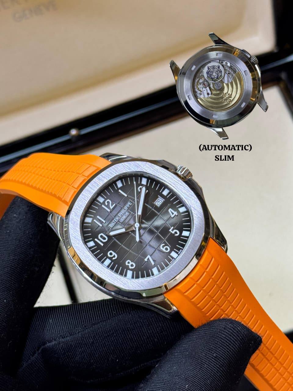 Patek Philippe watch for men (automatic slim case) 
450 dhs✅

Zain59
♥️♥️♥️