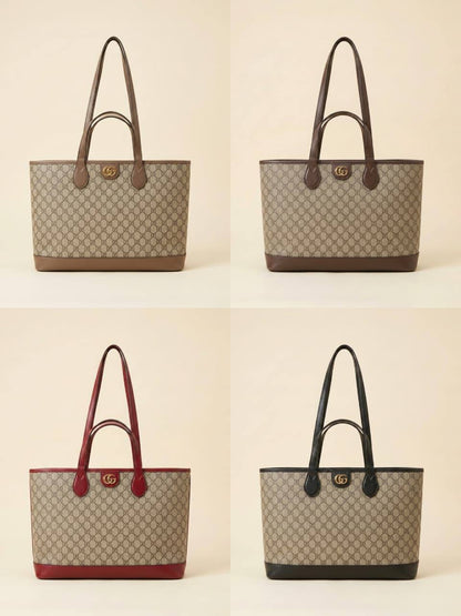 GUCCI ᴏᴘʜɪᴅɪᴀ ᴍᴇᴅɪᴜᴍ
ᴛᴏᴛᴇ ʙᴀɢ GG sᴜᴘʀᴇᴍᴇ
ɢᴏʟᴅ ʜᴀʀᴅᴡᴀʀᴇ
sɪᴢᴇ: 40 cm
ɴᴏ ʙᴏx

80 dhs✅

Zain31
♥️♥️♥️