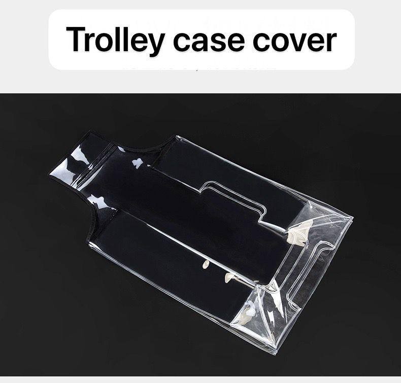 ✈️ Transparent  trolley case
Pvc thickness 30 silk

Size : 2️⃣8️⃣ inches Wholesale price 40 dhs🇦🇪🇦🇪

2️⃣4️⃣ inches Wholesale price 
30 dhs🇦🇪🇦🇪

2️⃣0️⃣ inches Wholesale price 
20 dhs🇦🇪🇦🇪

Zain115
♥️♥️♥️