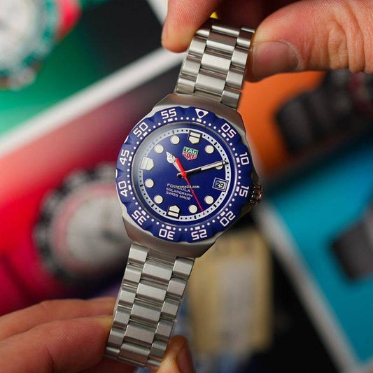 Tagheuer watch for men 
good quality automatic 
240 dhs💓
 (size 38mm)

Zain59
♥️♥️♥️