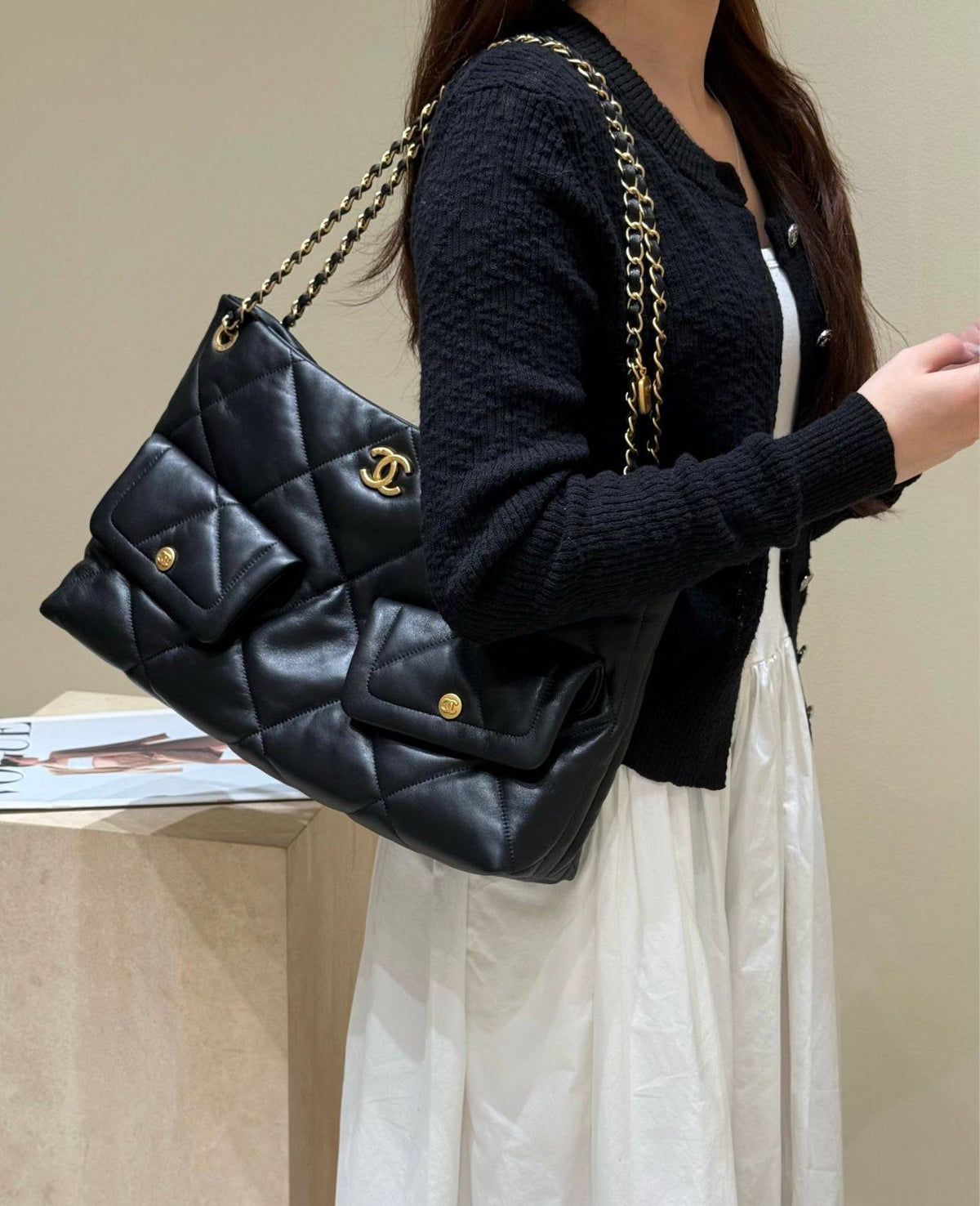 CHANEL 

NEW CAME 

GOOD QUALITY
115 dhs🇦🇪🇦🇪

Zain295
♥️♥️♥️