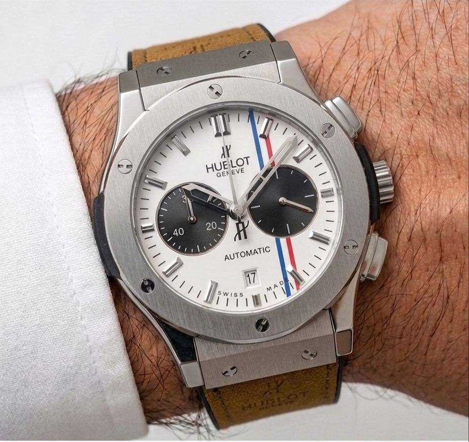 Hublot watch for men 
good quality 
180 dhs✅

Zain59
♥️♥️♥️