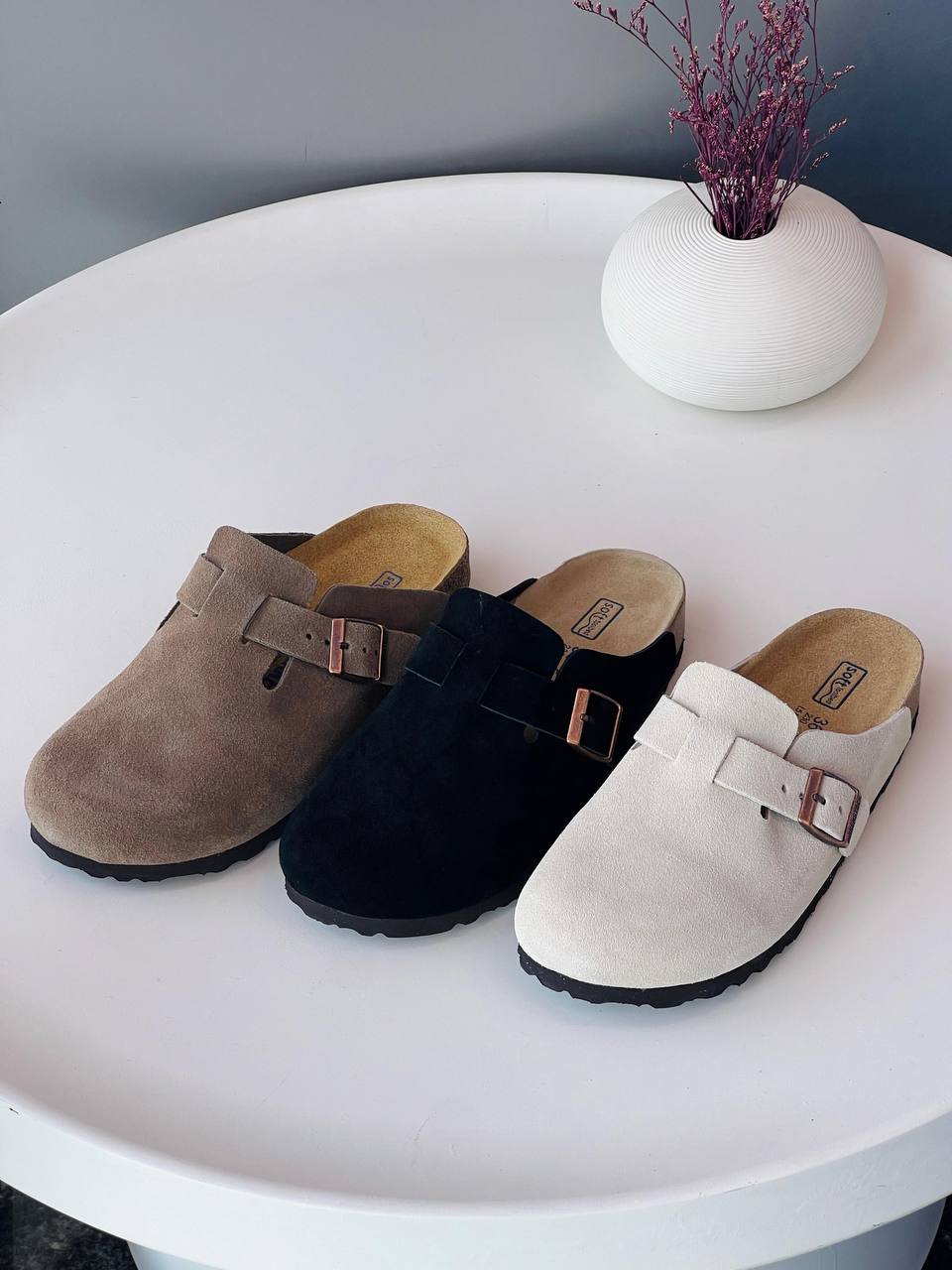 BIRKENSTOCK🪡
36_41
Super high quality* 
300 dhs💓

Zain176
♥️♥️♥️