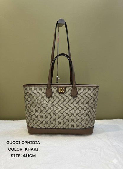 Gucci ᴏᴘʜɪᴅɪᴀ ᴛᴏᴛᴇ ʙᴀɢ
sʜᴏᴜʟᴅᴇʀ/ ʜᴀɴᴅʙᴀɢ
ʟᴇᴀᴛʜᴇʀ
sɪᴢᴇ: 𝟒𝟎ᴄᴍ
100 dhs✅

Zain56
♥️♥️♥️