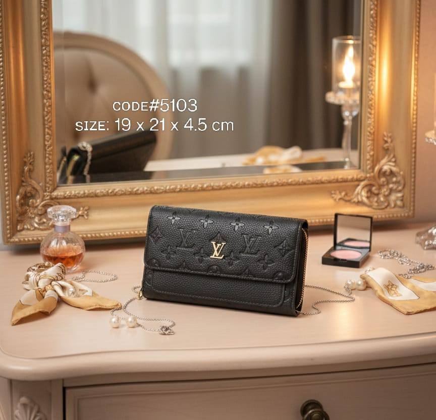 𝗟𝗢𝗨𝗜𝗦 𝗩𝗨𝗜𝗧𝗧𝗢𝗡 & 𝗚𝗨𝗖𝗖𝗜
WALLET SLING BAG
ᴅᴏᴜʙʟᴇ ᴢɪᴘᴘᴇʀ
ᴡɪᴛʜ ʟᴏɴɢ ʙᴇʟᴛ sᴛʀᴀᴘ
sɪᴢᴇ : 19cm

ᴡɪᴛʜ BOX
🎁🎁🎁

65 dhs🪙🌨️

Zain31
♥️♥️♥️