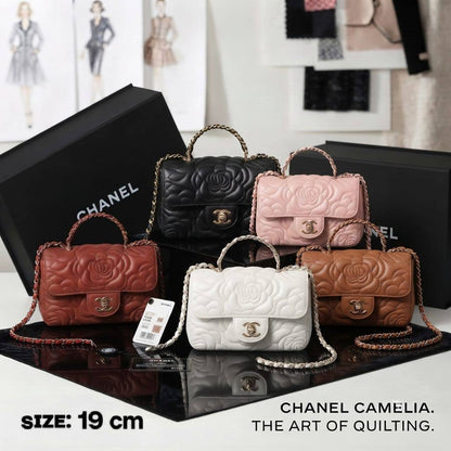Chanel ᴄᴀᴍᴇʟɪᴀ
ᴛᴏᴘ ʜᴀɴᴅʟᴇ ʙᴀɢ
ǫᴜɪʟᴛᴇᴅ ʟᴀᴍʙsᴋɪɴ ʟᴇᴀᴛʜᴇʀ
ɢᴏʟᴅ ʜᴀʀᴅᴡᴀʀᴇ
sɪᴢᴇ : 19 cm
ᴡɪᴛʜ BOX

95 dhs✅

Zain31
♥️♥️♥️