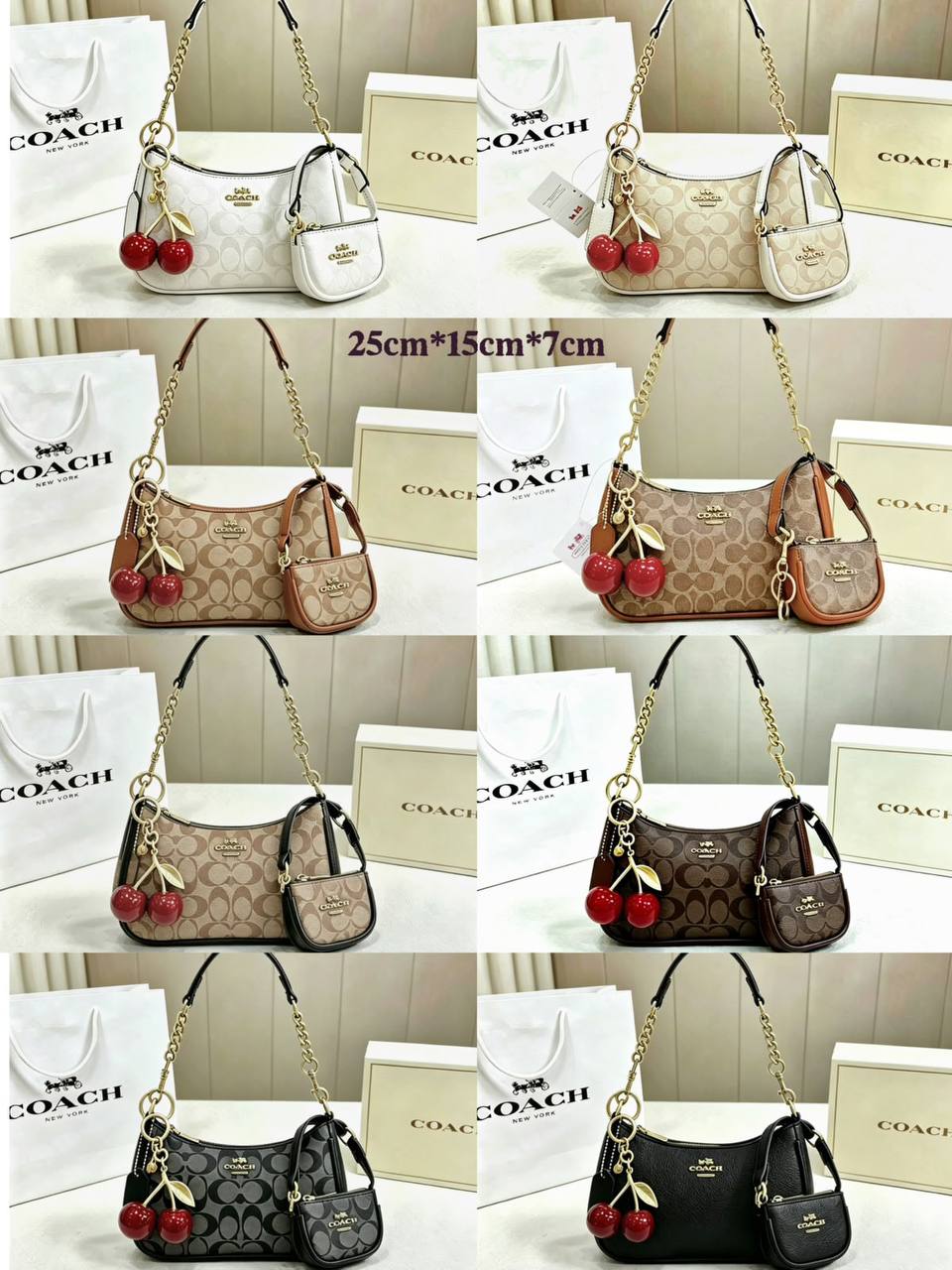 COACH 
GOOD QUALITY 
ONE SET 
WITH BOX 
120 dhs🇦🇪🇦🇪

Zain295
♥️♥️♥️