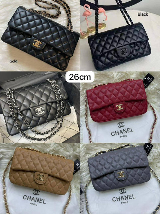 💎 Chanel CF
1⃣️ First quality +🎁
Size : 26 * 17 cm
95 dhs❣️
with box 🎁

Zain115
♥️♥️♥️