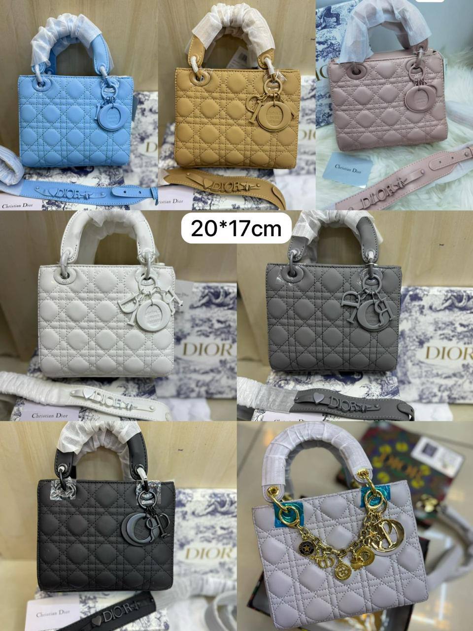 💎 Lady  Dior 
1️⃣ First Quality +🎁
Size: 20 * 17 cm
105 dhs🪙🌨️
with Box🎁

Zain115
♥️♥️♥️