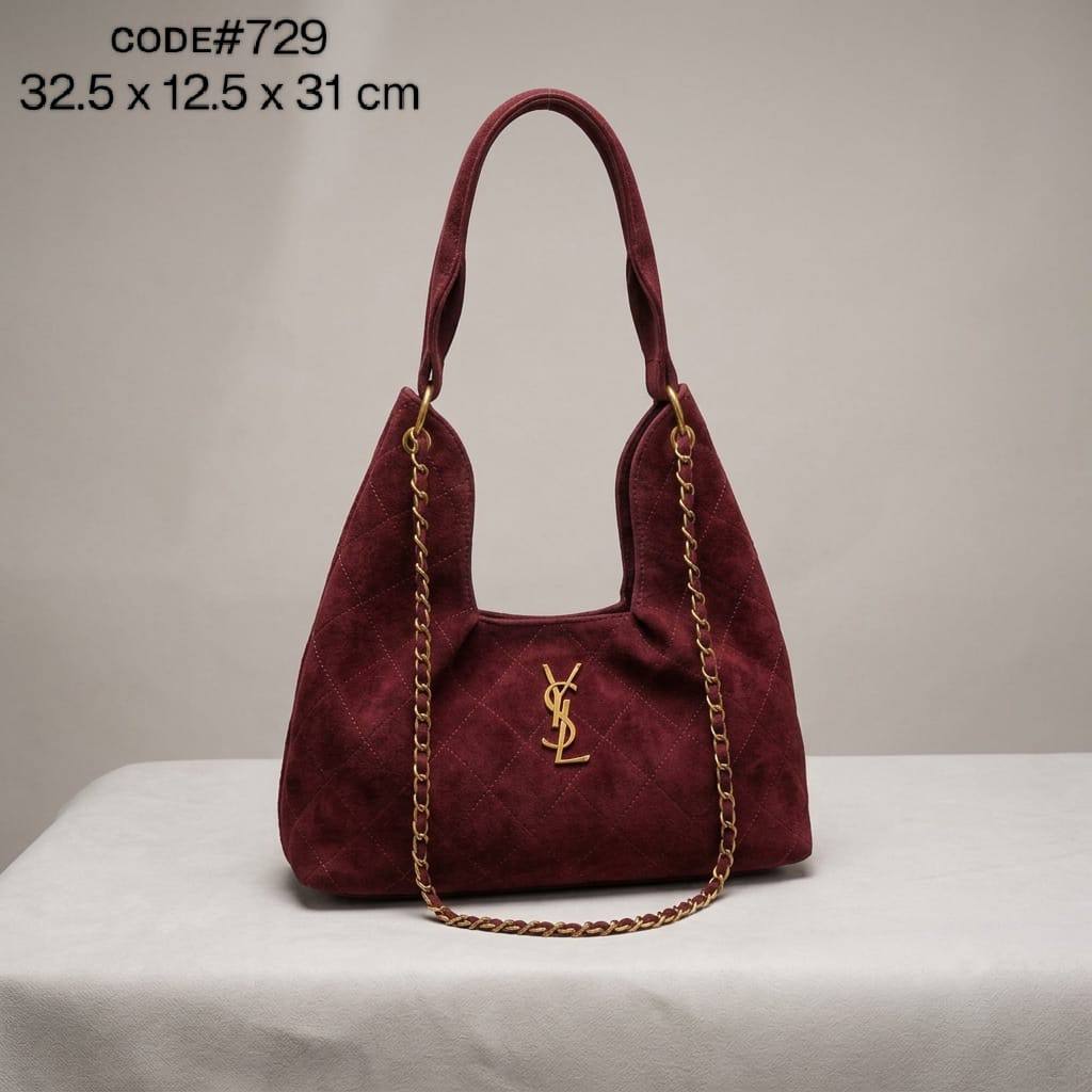YSL SAINT LAURENT ʜᴏʙᴏ ʙᴀɢ
ᴄʜᴀᴍᴏɪs ʟᴇᴀᴛʜᴇʀ ᴍᴀᴛᴇʀɪᴀʟ
ᴡɪᴛʜ  ʙᴇʟᴛ sᴛʀᴀᴘ
ɢᴏʟᴅ ʜᴀʀᴅᴡᴀʀᴇ
sɪᴢᴇ 32.5 ᴄm

75 dhs💓

Zain31
♥️♥️♥️