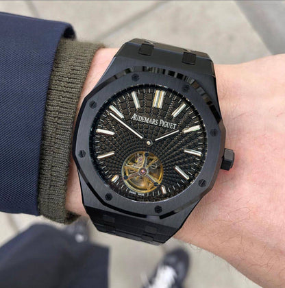 Ap watch for men good quality automatic 
350 dhs❤️💚❤️❤️

Zain59
♥️♥️♥️