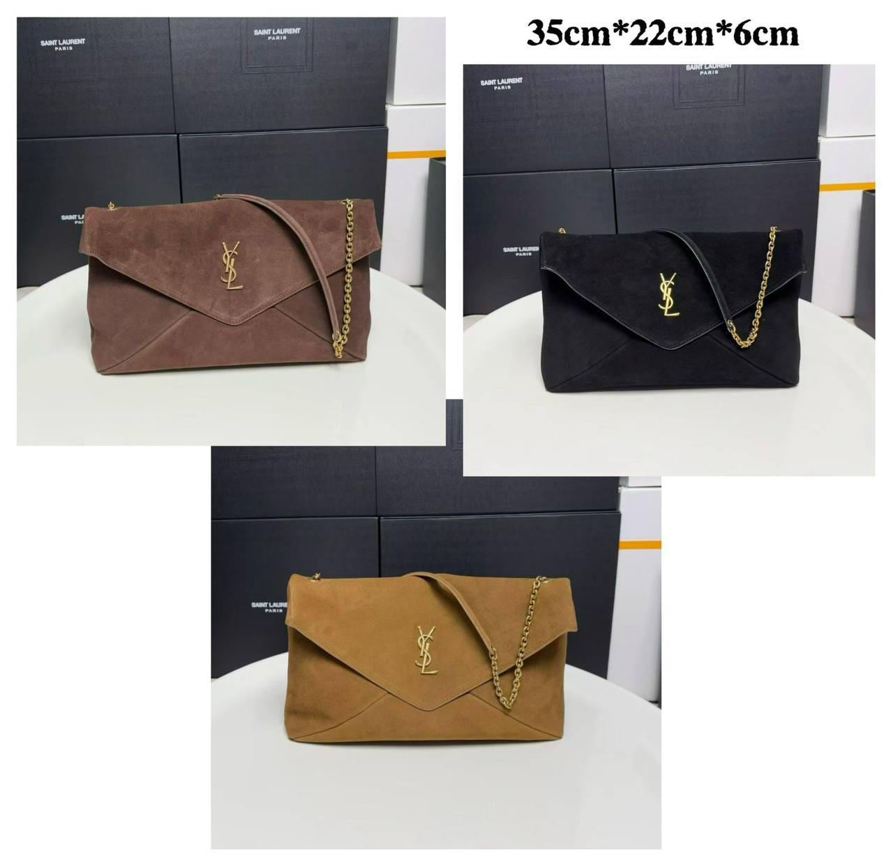 YSL 
 MASTER QUALITY  
280 dhs✅
leather 
Size : 35cm

Zain39
♥️♥️♥️