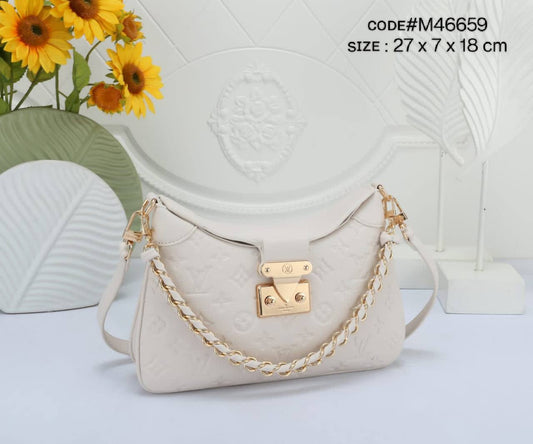 LV
ᴛᴡɪɴɴʏ MM ᴍᴏɴᴏɢʀᴀᴍ
ɢᴏʟᴅ ʜᴀʀᴅᴡᴀʀᴇ
sʜᴏᴜʟᴅᴇʀ sʟɪɴɢ ʙᴀɢ
sɪᴢᴇ : 27 cm

ᴡɪᴛʜ BOX
🎁🎁🎁

115 dhs✅

Zain31
♥️♥️♥️