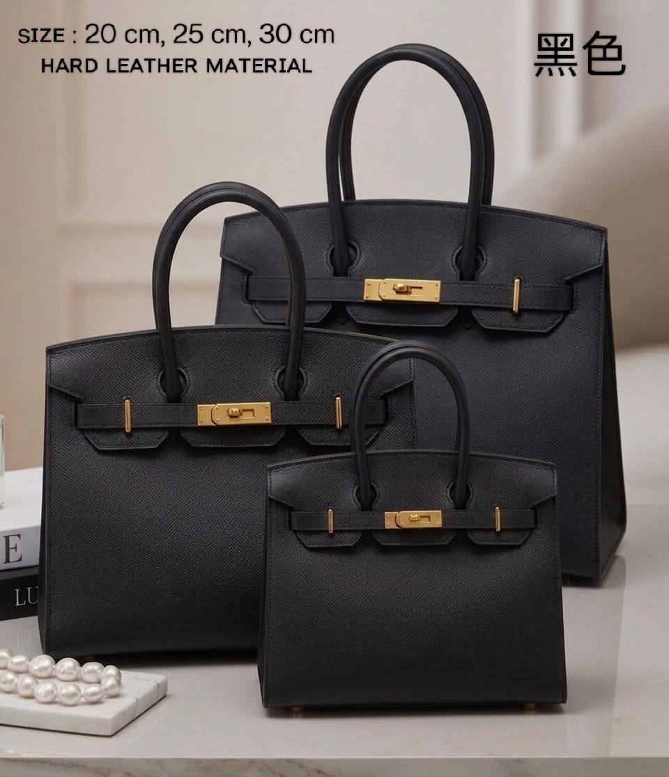 HERMES ʙɪʀᴋɪɴs
ʜᴀʀᴅ ʟᴇᴀᴛʜᴇʀ ᴍᴀᴛᴇʀɪᴀʟ
ɢᴏʟᴅ ʜᴀʀᴅᴡᴀʀᴇ
ᴡɪᴛʜ ʟᴏɴɢ ʙᴇʟᴛ sᴛʀᴀᴘ

sɪᴢᴇ 20 cm Pʀɪᴄᴇ :*110 ᴅʜs* 

sɪᴢᴇ 25 ᴄm Pʀɪᴄᴇ : *115 ᴅʜs* 

sɪᴢᴇ 30 ᴄm Pʀɪᴄᴇ : *120 ᴅʜs* 

Zain31
♥️♥️♥️