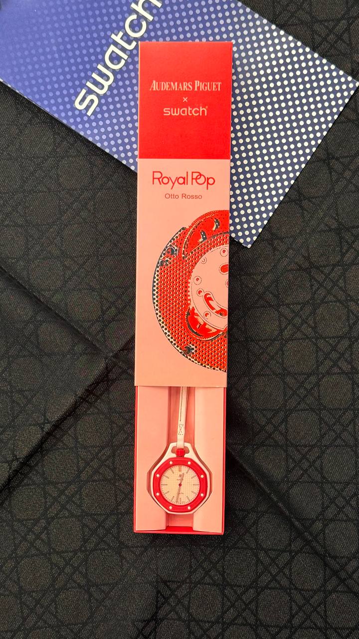 AP x Swatch Royal Pop Collection
*NEW stock* 🚨 
380 dhs✅
With full packing 🎁

Zain280
♥️♥️♥️